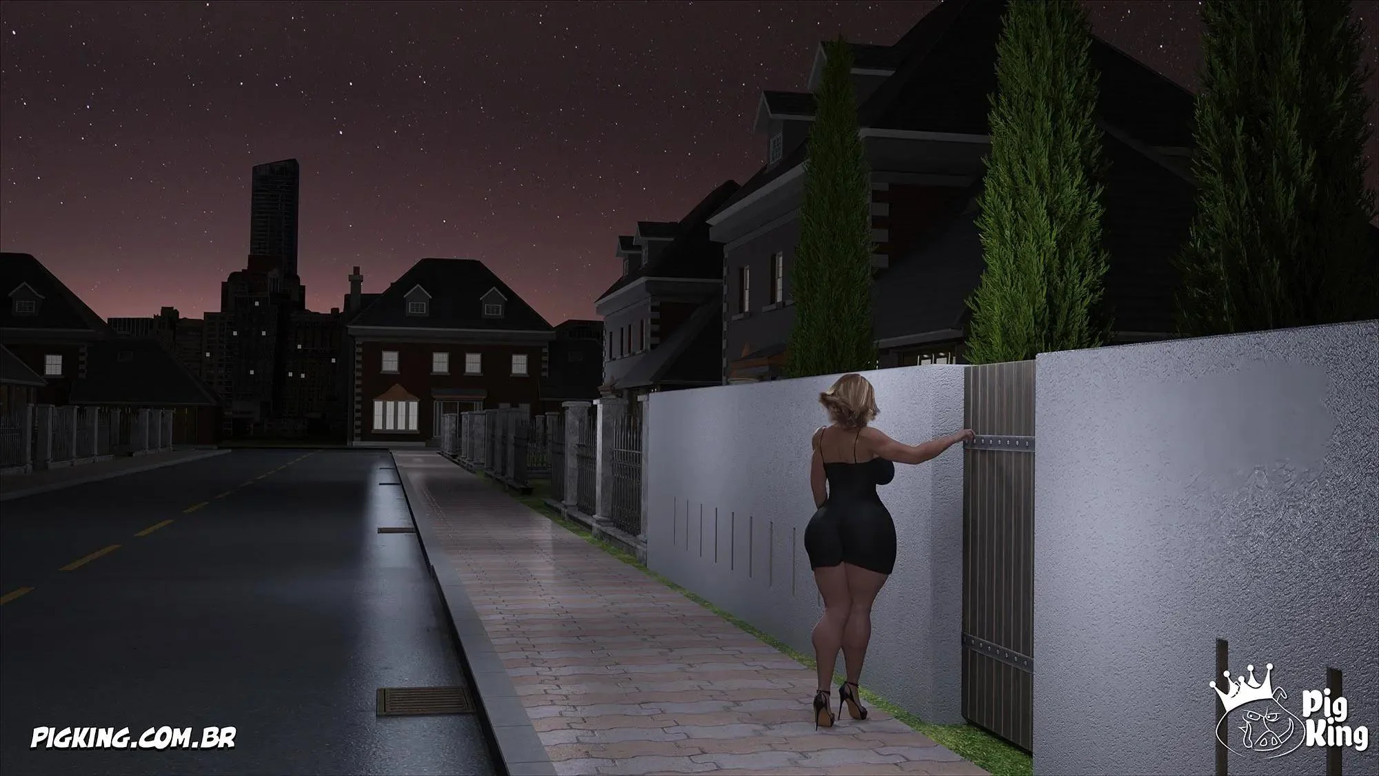 Louise liberou a buceta pro velho tarado enquanto o marido estava fora - Hentai Incesto em HQ Brasileiro