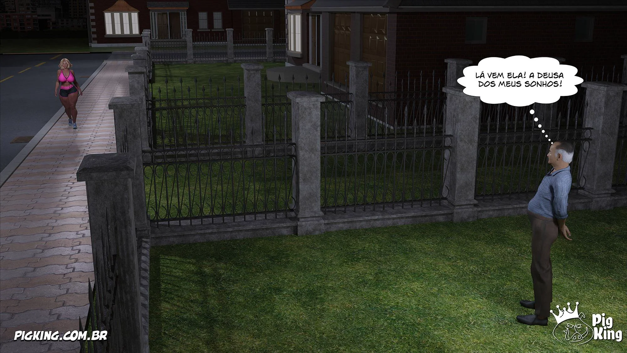 Louise piranha seduz o vizinho tarado - Hentai HQ Brasileiro Louise piranha seduz o vizinho tarado - Hentai HQ Brasileiro