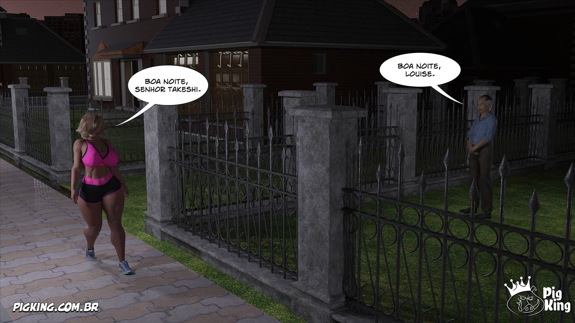 Louise piranha seduz o vizinho tarado - Hentai HQ Brasileiro Louise piranha seduz o vizinho tarado - Hentai HQ Brasileiro