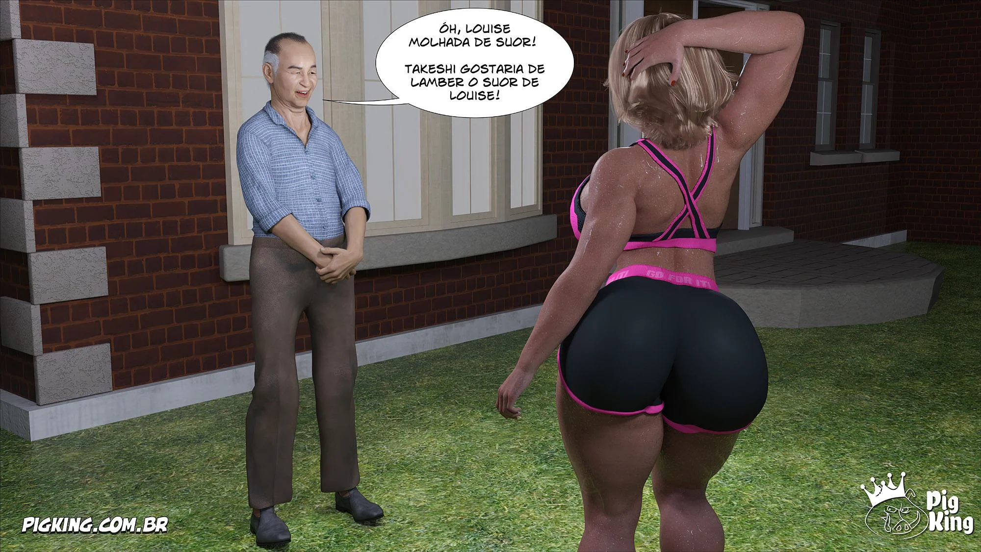 Louise piranha seduz o vizinho tarado - Hentai HQ Brasileiro Louise piranha seduz o vizinho tarado - Hentai HQ Brasileiro