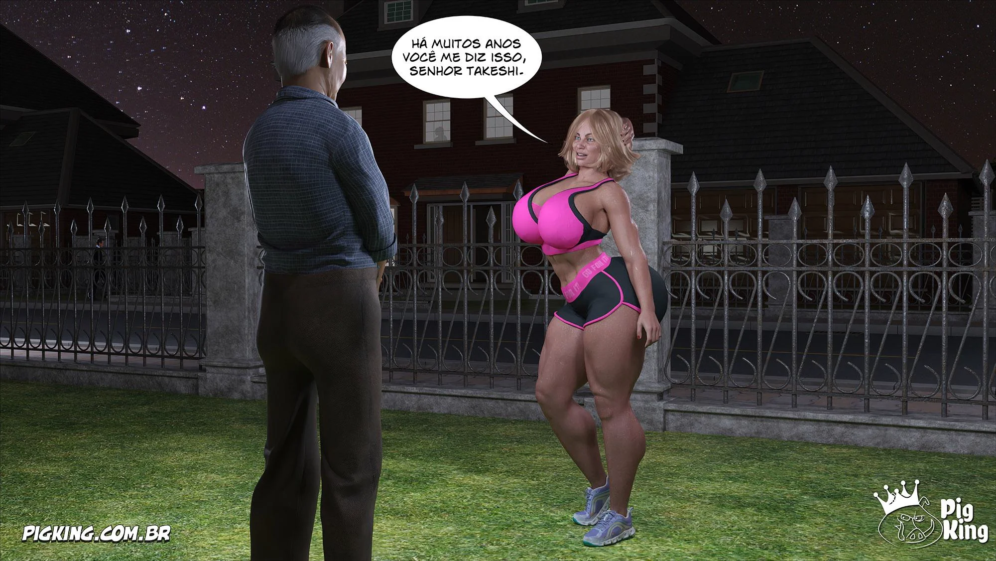 Louise piranha seduz o vizinho tarado - Hentai HQ Brasileiro Louise piranha seduz o vizinho tarado - Hentai HQ Brasileiro