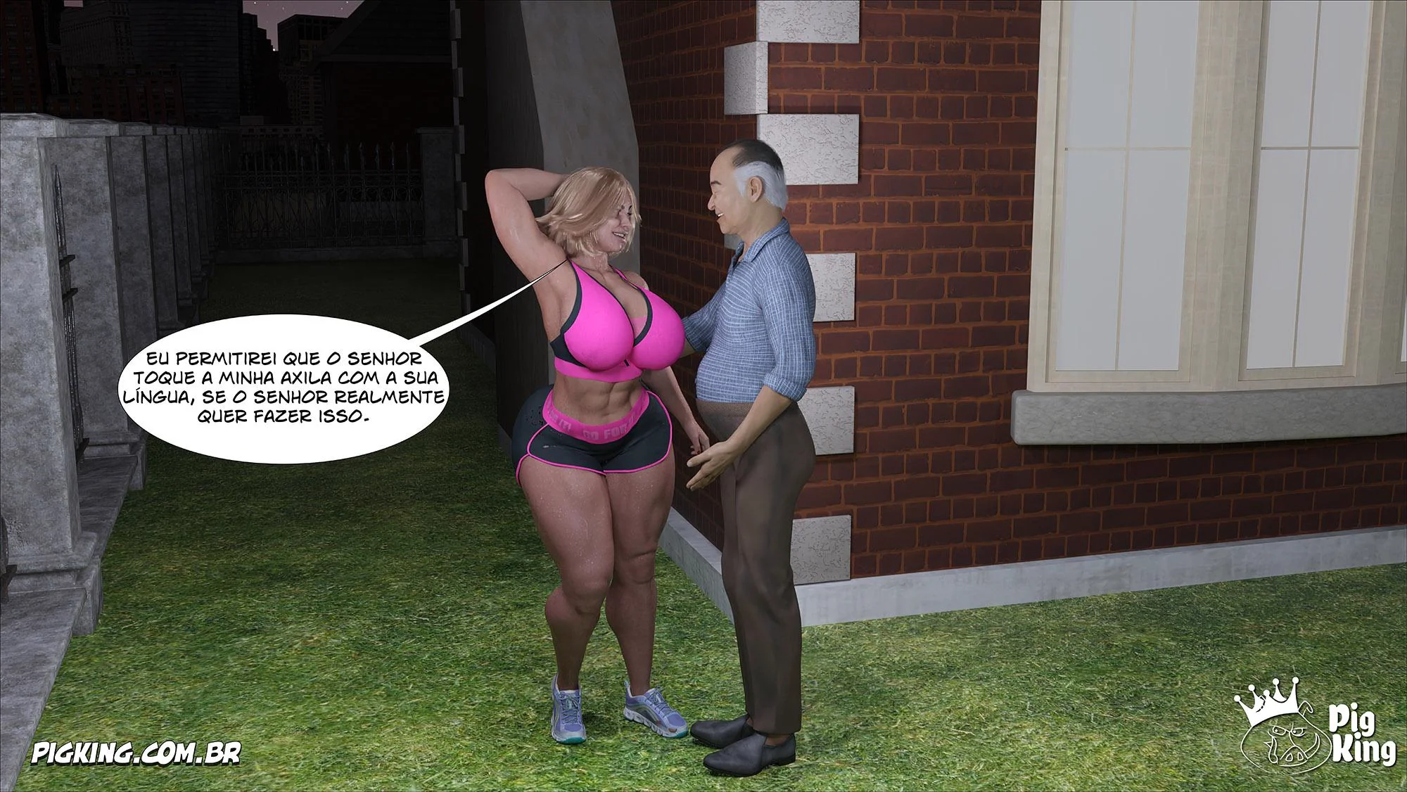 Louise piranha seduz o vizinho tarado - Hentai HQ Brasileiro Louise piranha seduz o vizinho tarado - Hentai HQ Brasileiro