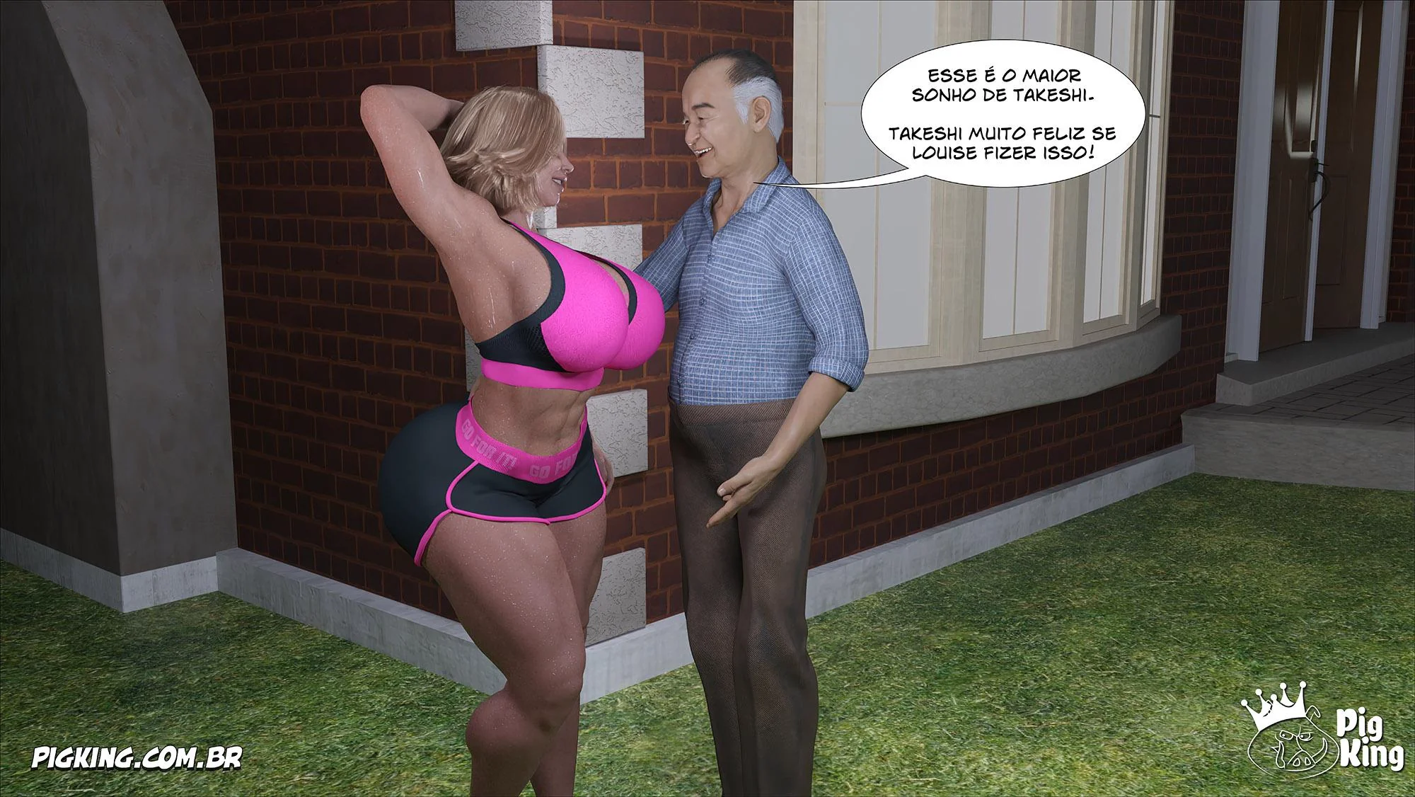 Louise piranha seduz o vizinho tarado - Hentai HQ Brasileiro Louise piranha seduz o vizinho tarado - Hentai HQ Brasileiro