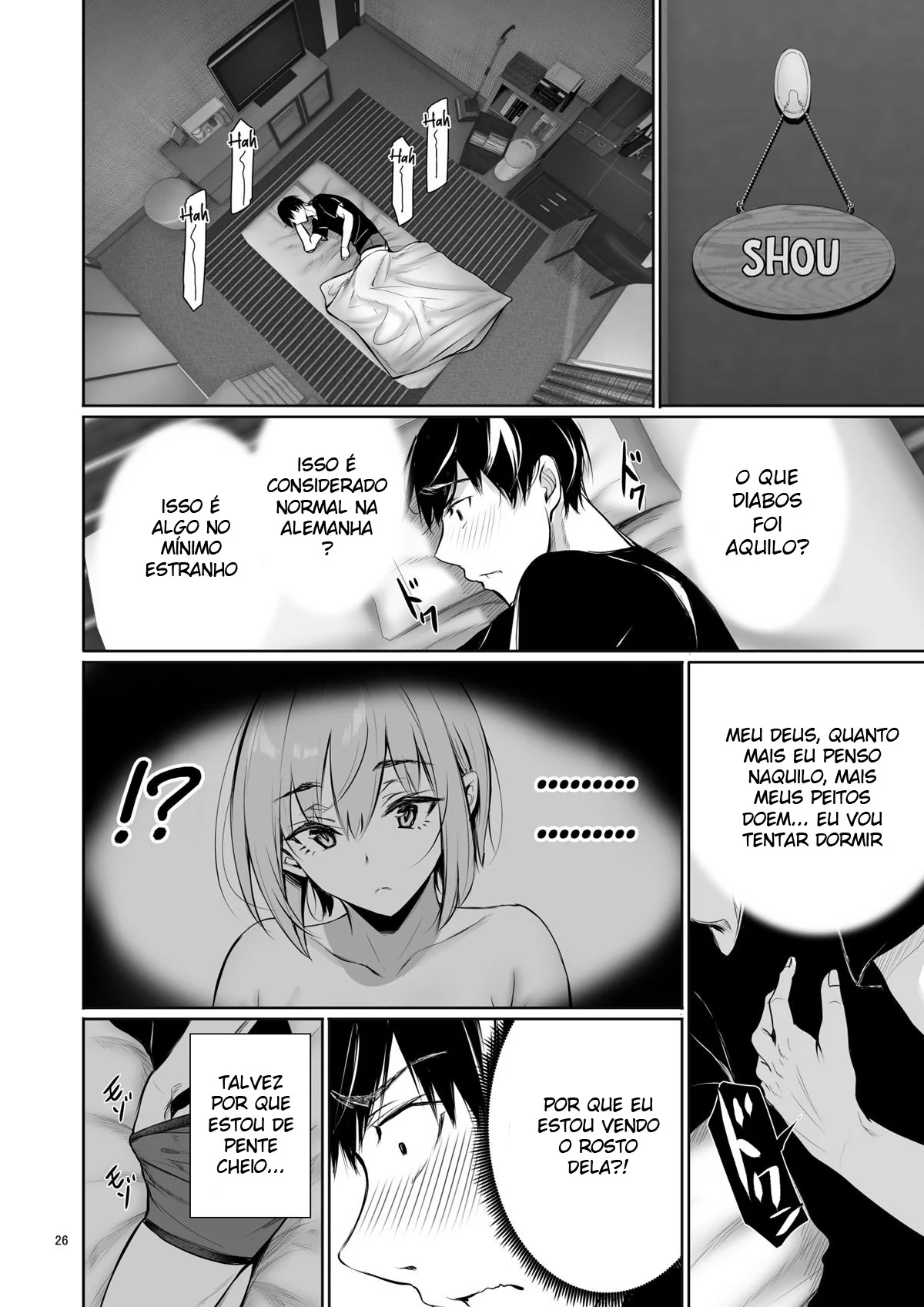 Lucrecia: A Piranha Sedenta por Pica em Hentai HQ Brasileiro