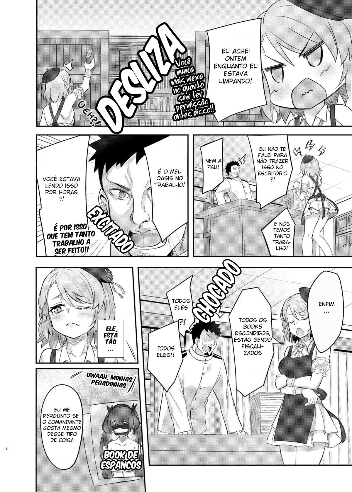 Lucrecia: A Piranha Sedenta por Pica em Hentai HQ Brasileiro