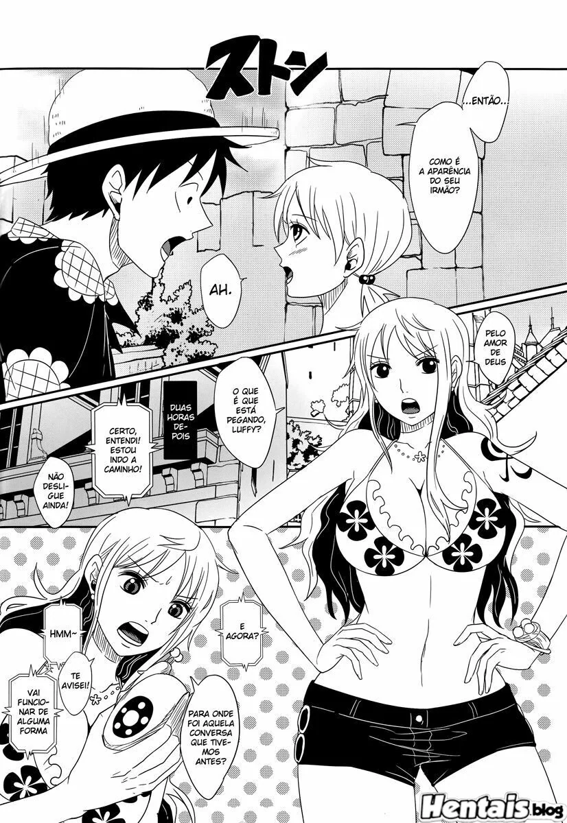 Luffy e a putaria com as gostosas das amigas em anime hentai HQ Luffy e a putaria com as gostosas das amigas em anime hentai HQ