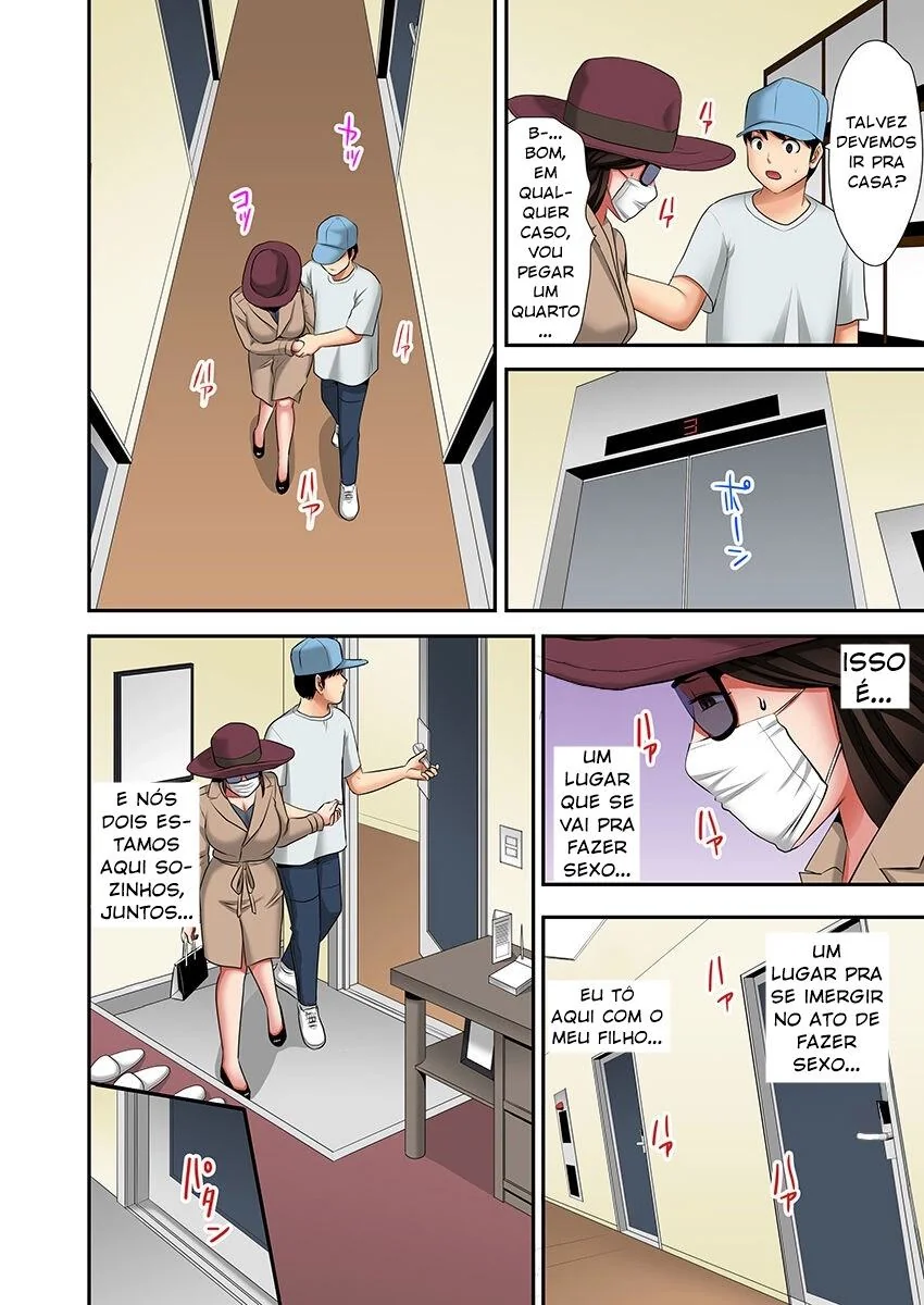 Mãe e filho se entregam em um incesto pornô cheio de sacanagem e putaria em HQ Brasileiro