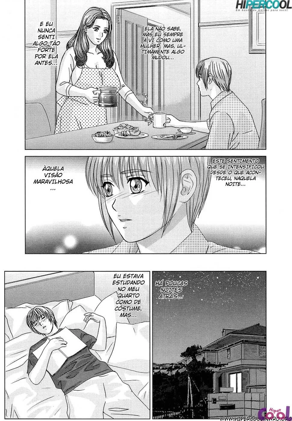 Mãe peituda: os desejos proibidos de Shun em Hentai HQ Brasileiro