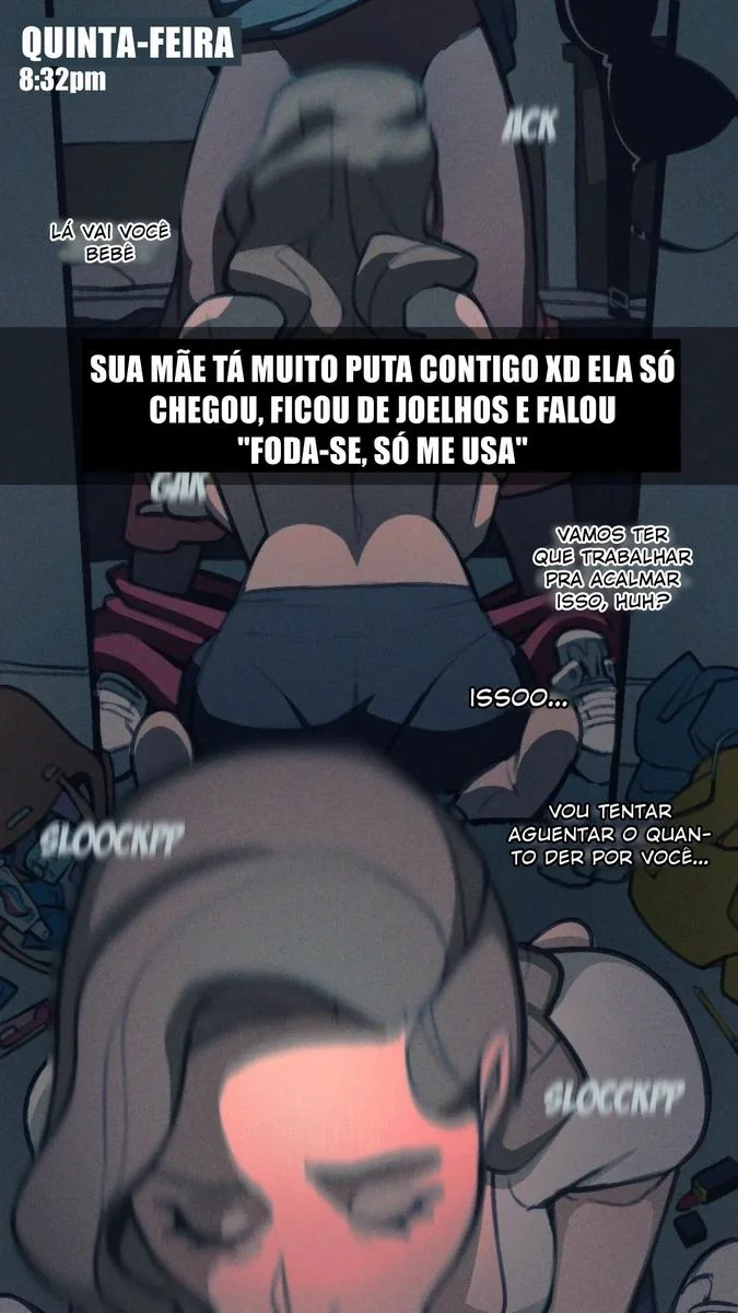 Mãe Piranha vai ensinar ao filho como se defender dos outros garotos - Em Hentai HQ Brasileiro