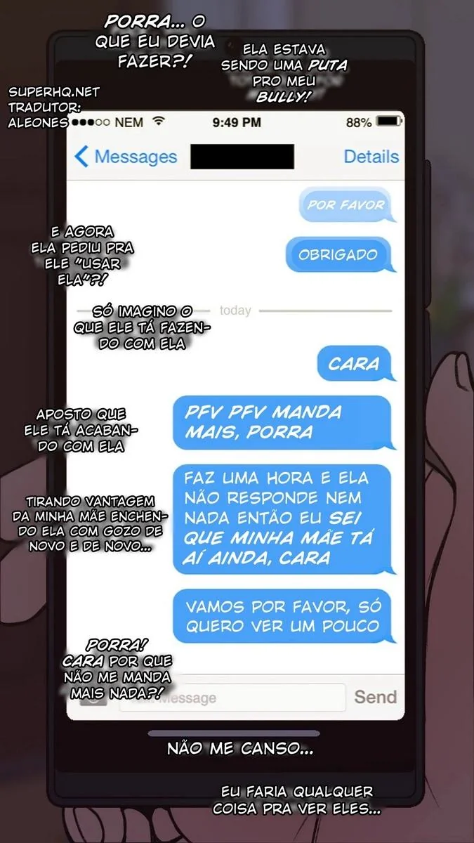 Mãe Piranha vai ensinar ao filho como se defender dos outros garotos - Em Hentai HQ Brasileiro