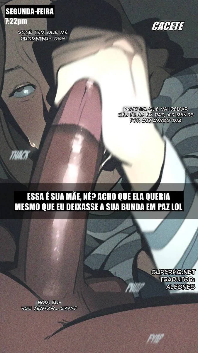 Mãe Piranha vai ensinar ao filho como se defender dos outros garotos - Em Hentai HQ Brasileiro