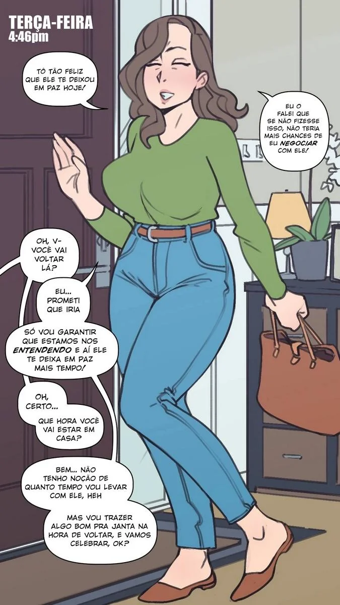 Mãe Piranha vai ensinar ao filho como se defender dos outros garotos - Em Hentai HQ Brasileiro