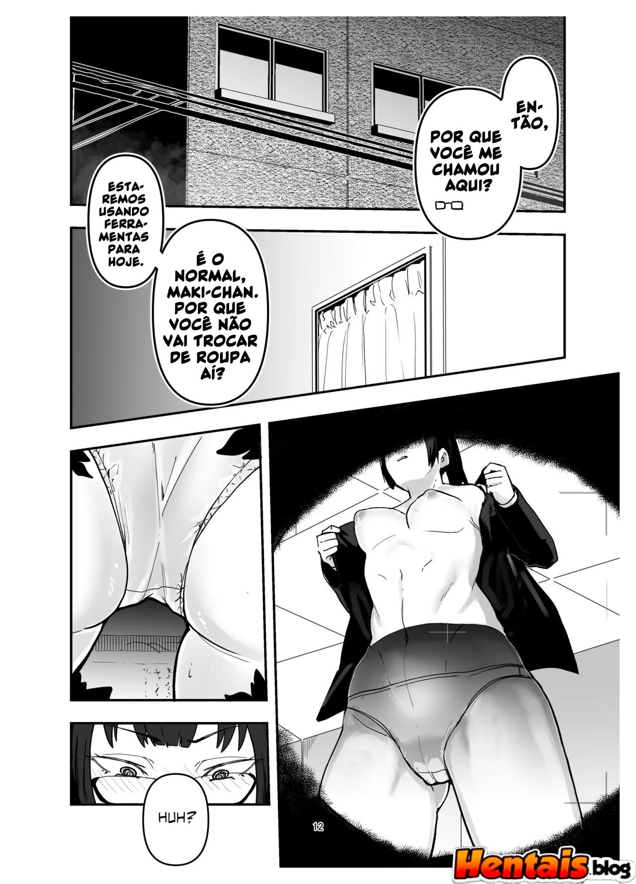Maki Zenin e os Óculos da Obediência: Hentai HQ Brasileiro