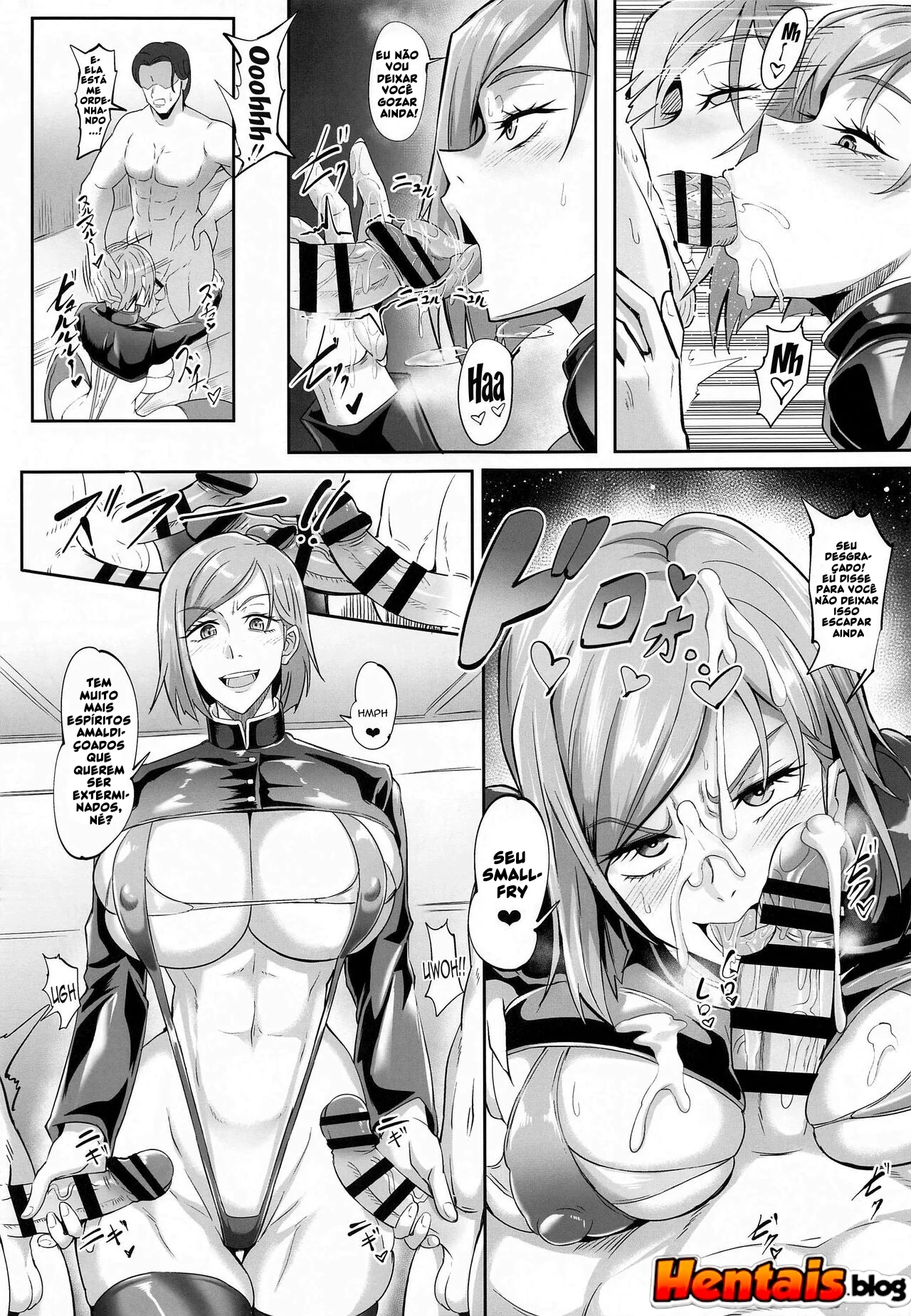 Maki Zenin na Putaria - Jujutsu Kaisen Hentai em HQ Brasileiro