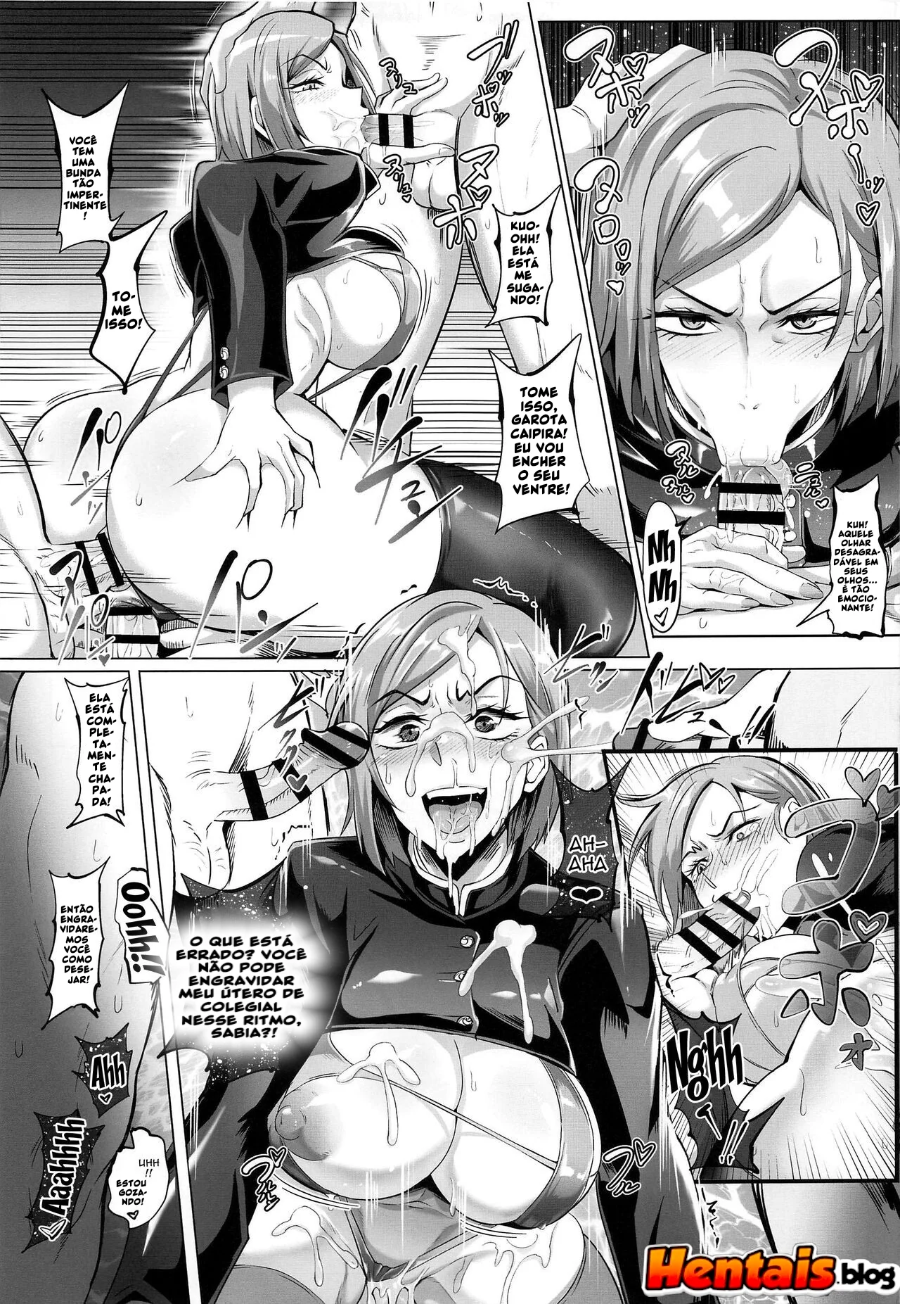 Maki Zenin na Putaria - Jujutsu Kaisen Hentai em HQ Brasileiro