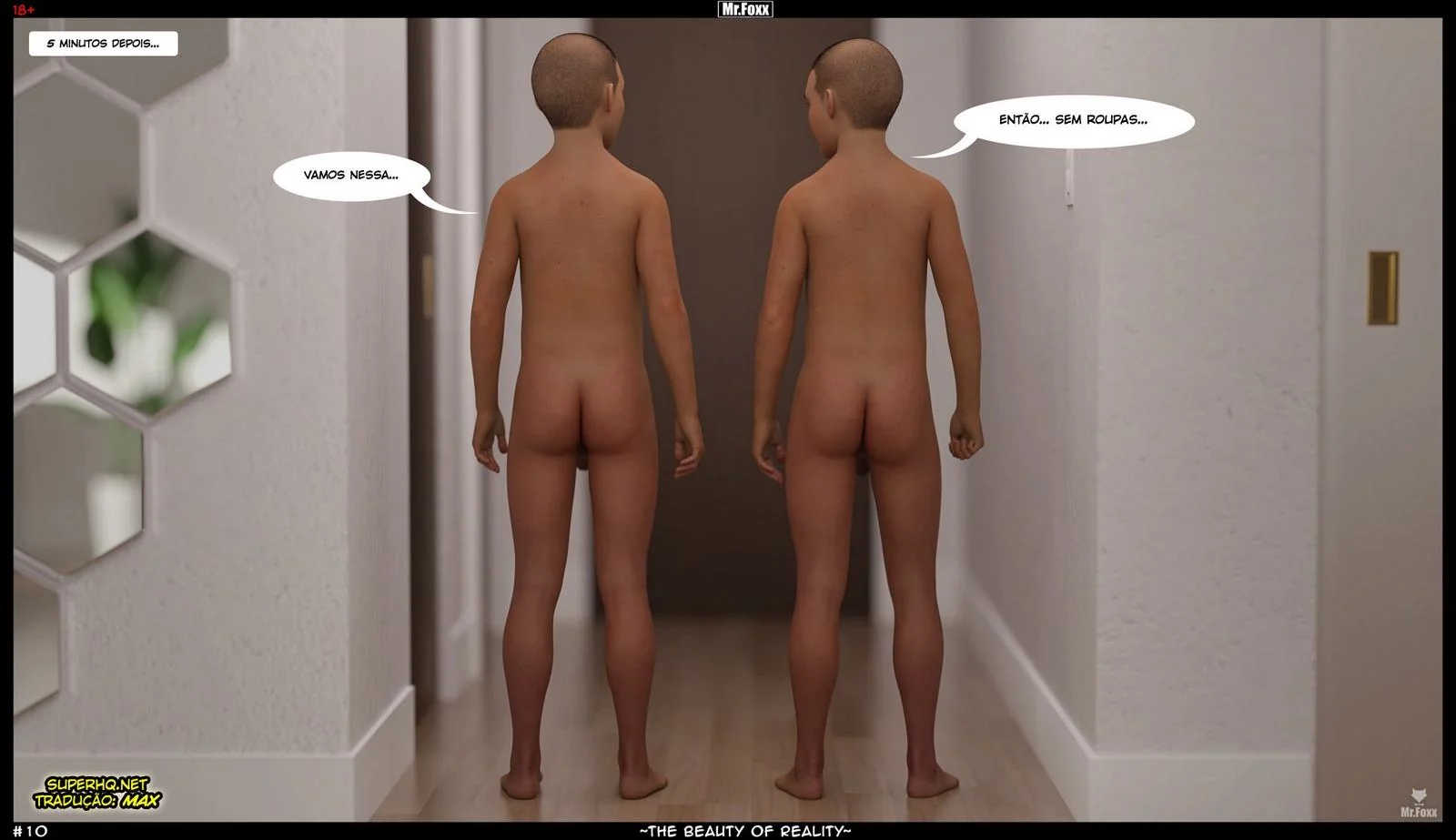 Mamãe Piranha Ensina Filhos a Respeitar uma Buceta de Verdade em Hentai HQ Brasileiro