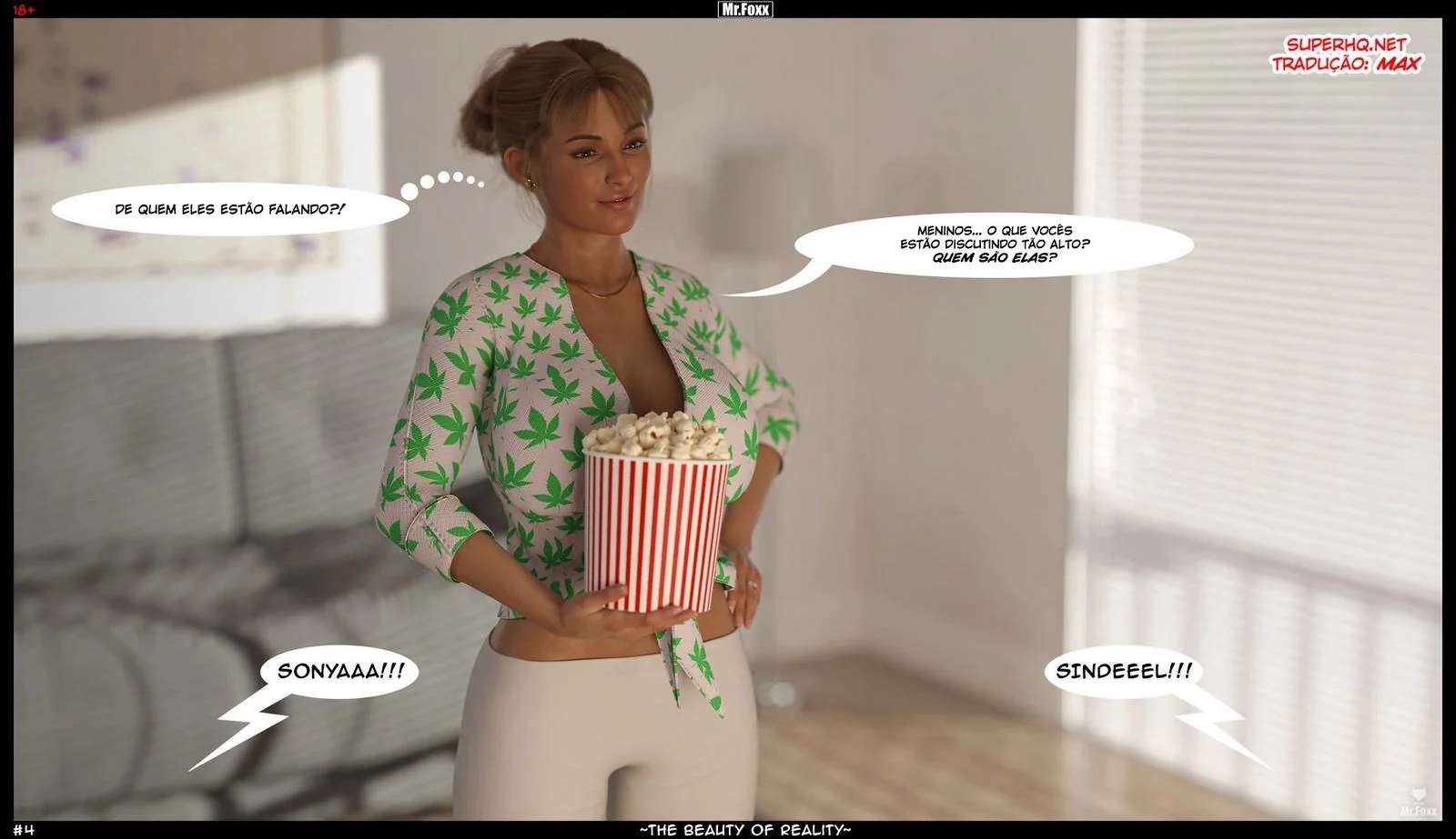 Mamãe Piranha Ensina Filhos a Respeitar uma Buceta de Verdade em Hentai HQ Brasileiro