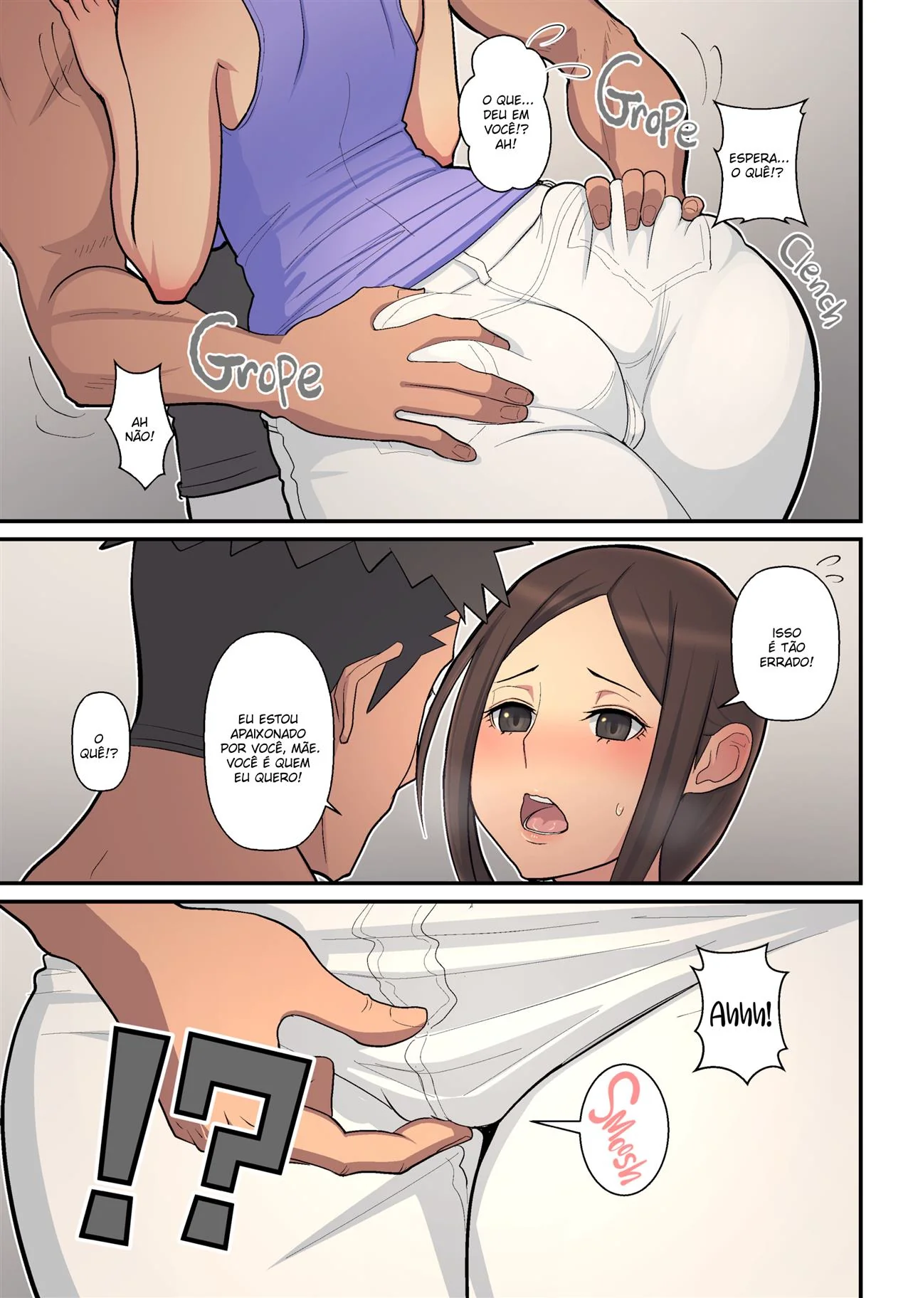 Mamãe Piranha Seduzindo o Filho Pervertido - Uma História de Desejo Proibido em Hentai HQ