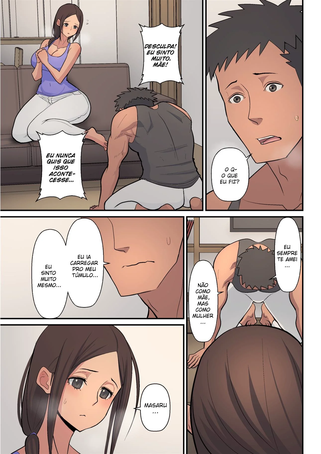 Mamãe Piranha Seduzindo o Filho Pervertido - Uma História de Desejo Proibido em Hentai HQ