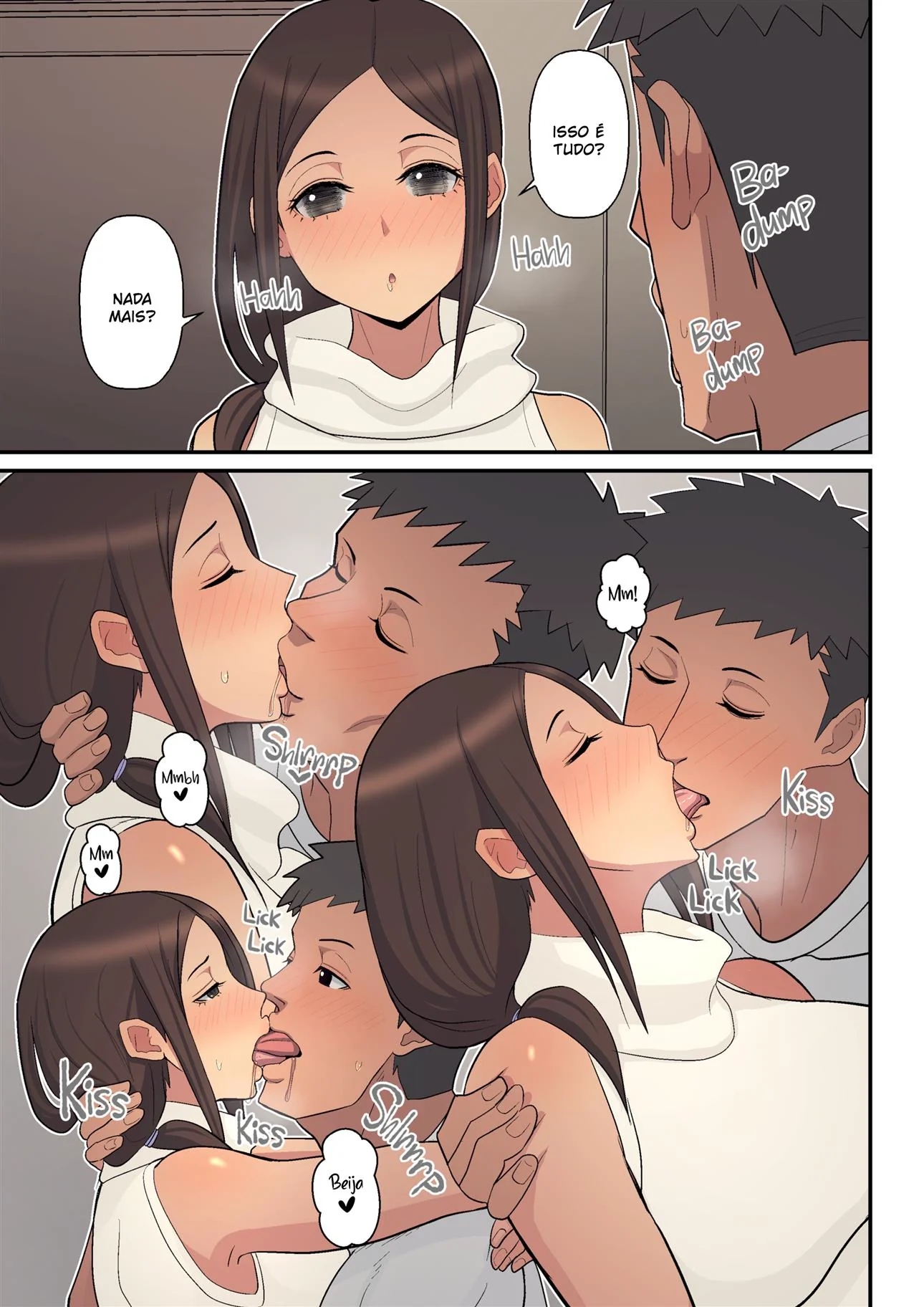 Mamãe Piranha Seduzindo o Filho Pervertido - Uma História de Desejo Proibido em Hentai HQ