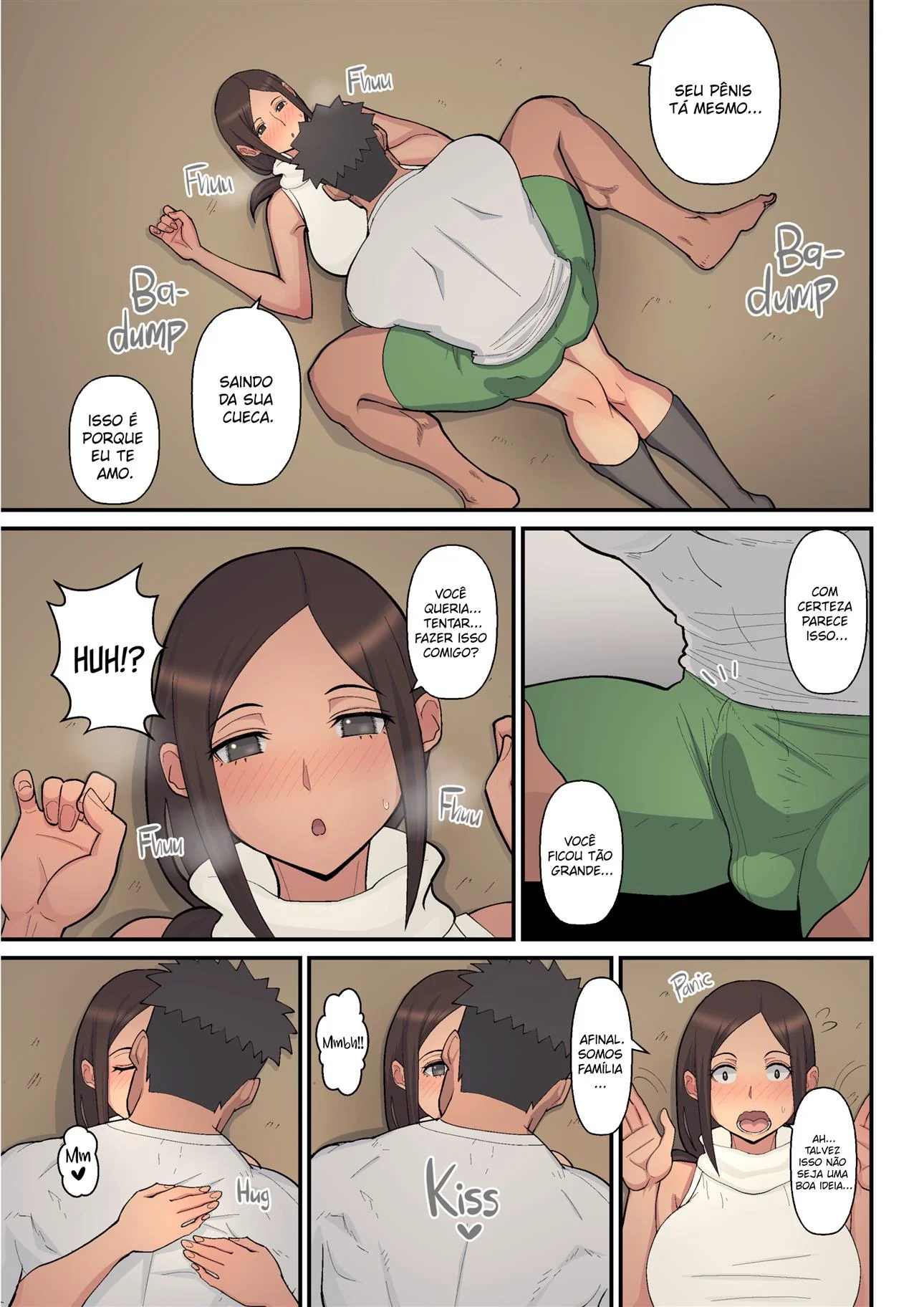 Mamãe Piranha Seduzindo o Filho Pervertido - Uma História de Desejo Proibido em Hentai HQ