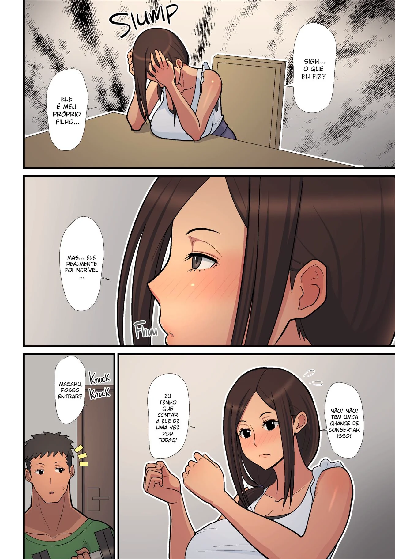 Mamãe Piranha Seduzindo o Filho Pervertido - Uma História de Desejo Proibido em Hentai HQ