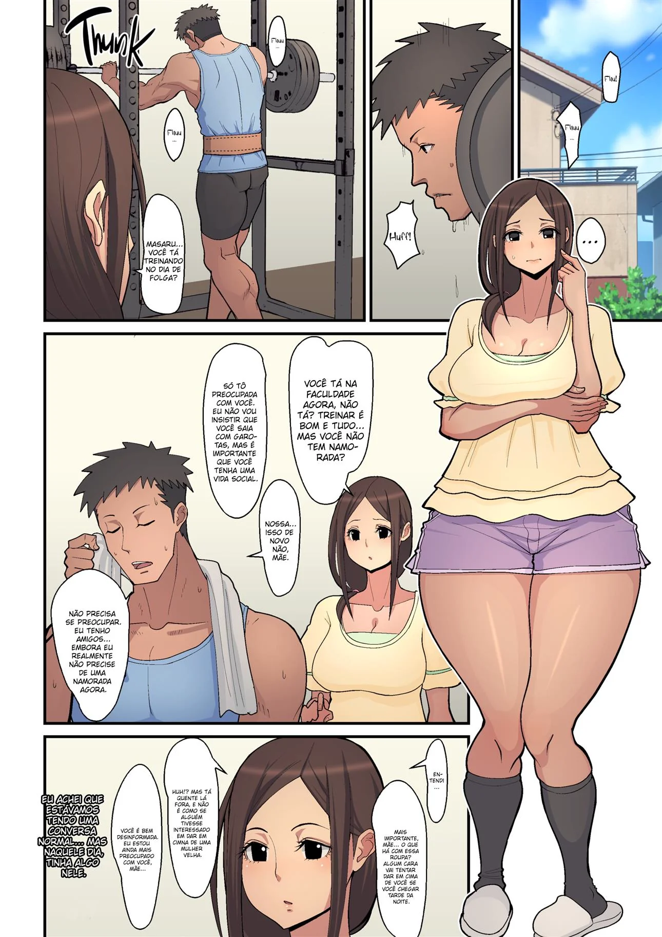 Mamãe Piranha Seduzindo o Filho Pervertido - Uma História de Desejo Proibido em Hentai HQ Mamãe Piranha Seduzindo o Filho Pervertido - Uma História de Desejo Proibido em Hentai HQ