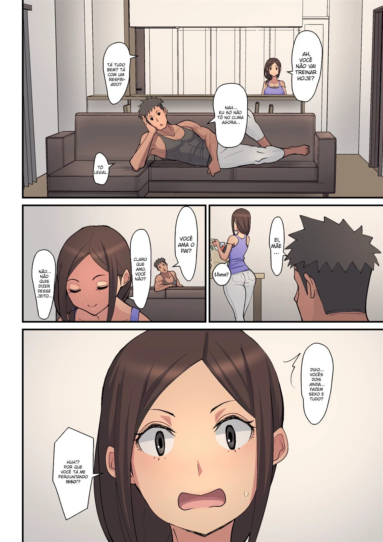 Mamãe Piranha Seduzindo o Filho Pervertido - Uma História de Desejo Proibido em Hentai HQ Mamãe Piranha Seduzindo o Filho Pervertido - Uma História de Desejo Proibido em Hentai HQ