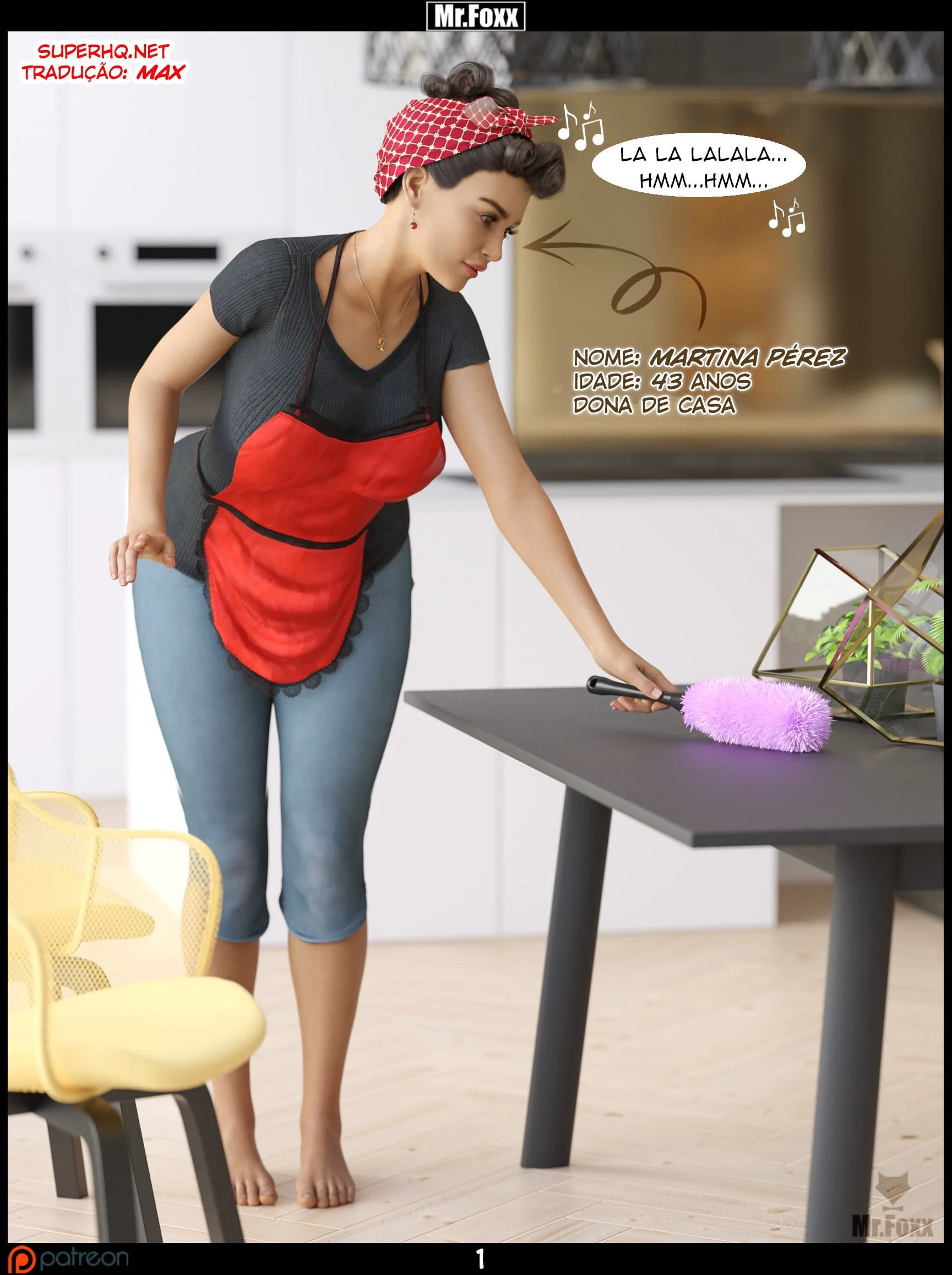 Mamãe Safada e o Filhão Preguiçoso: Troca de Favores bem Picantes em Hentai HQ Brasileiro