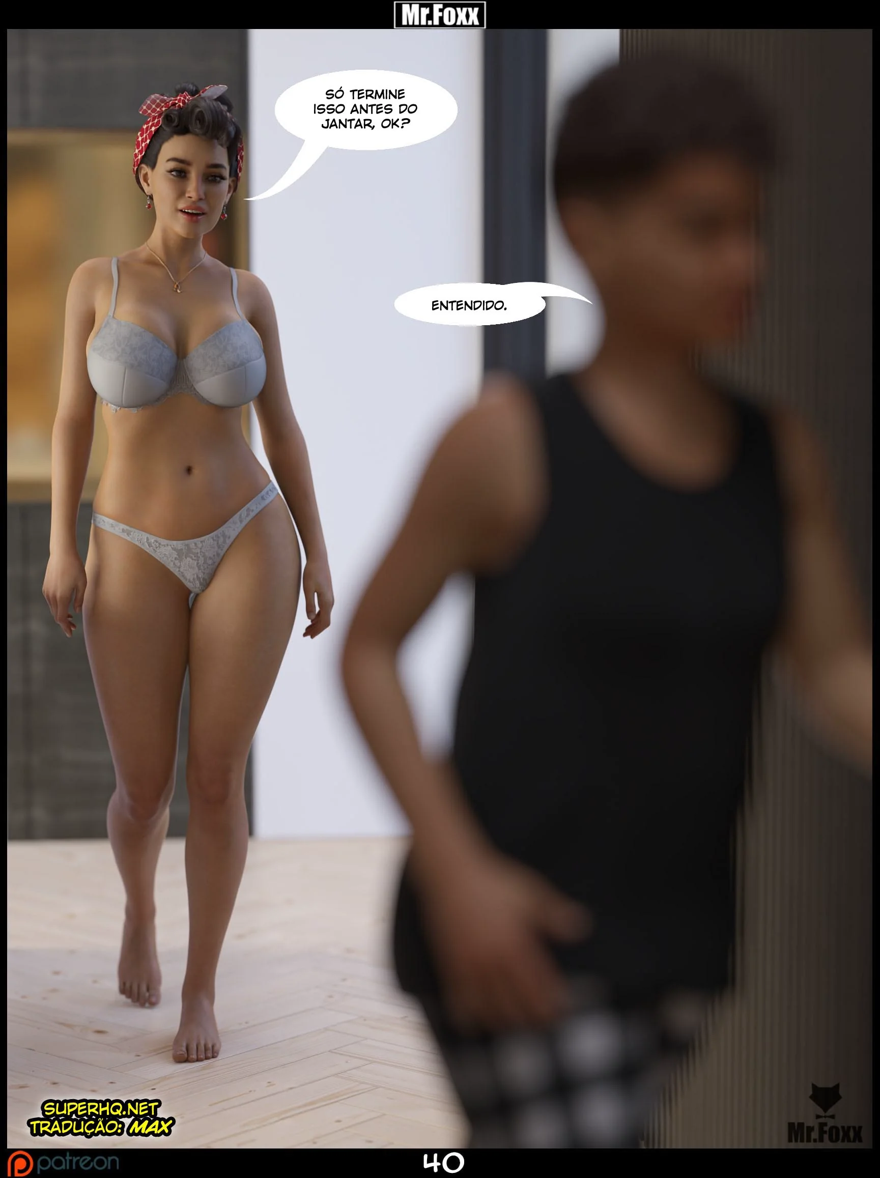 Mamãe Safada e o Filhão Preguiçoso: Troca de Favores bem Picantes em Hentai HQ Brasileiro