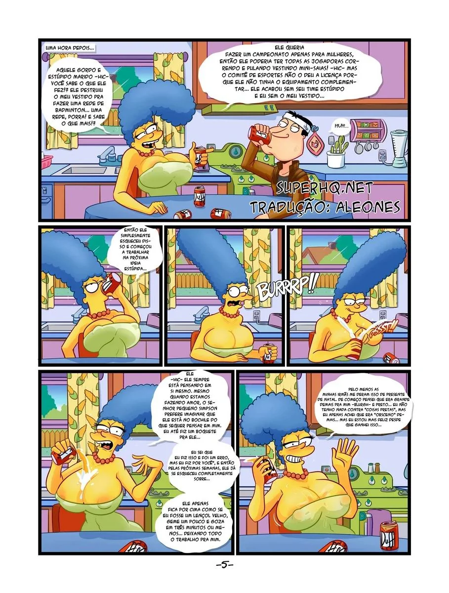 Marge e Quagmire: A Piranha da Família Simpsons em Hentai HQ Brasileiro Marge e Quagmire: A Piranha da Família Simpsons em Hentai HQ Brasileiro