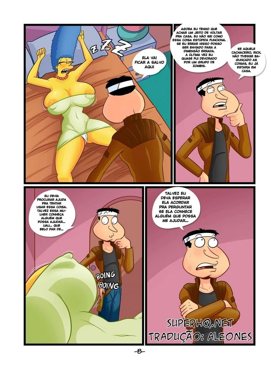 Marge e Quagmire: A Piranha da Família Simpsons em Hentai HQ Brasileiro Marge e Quagmire: A Piranha da Família Simpsons em Hentai HQ Brasileiro