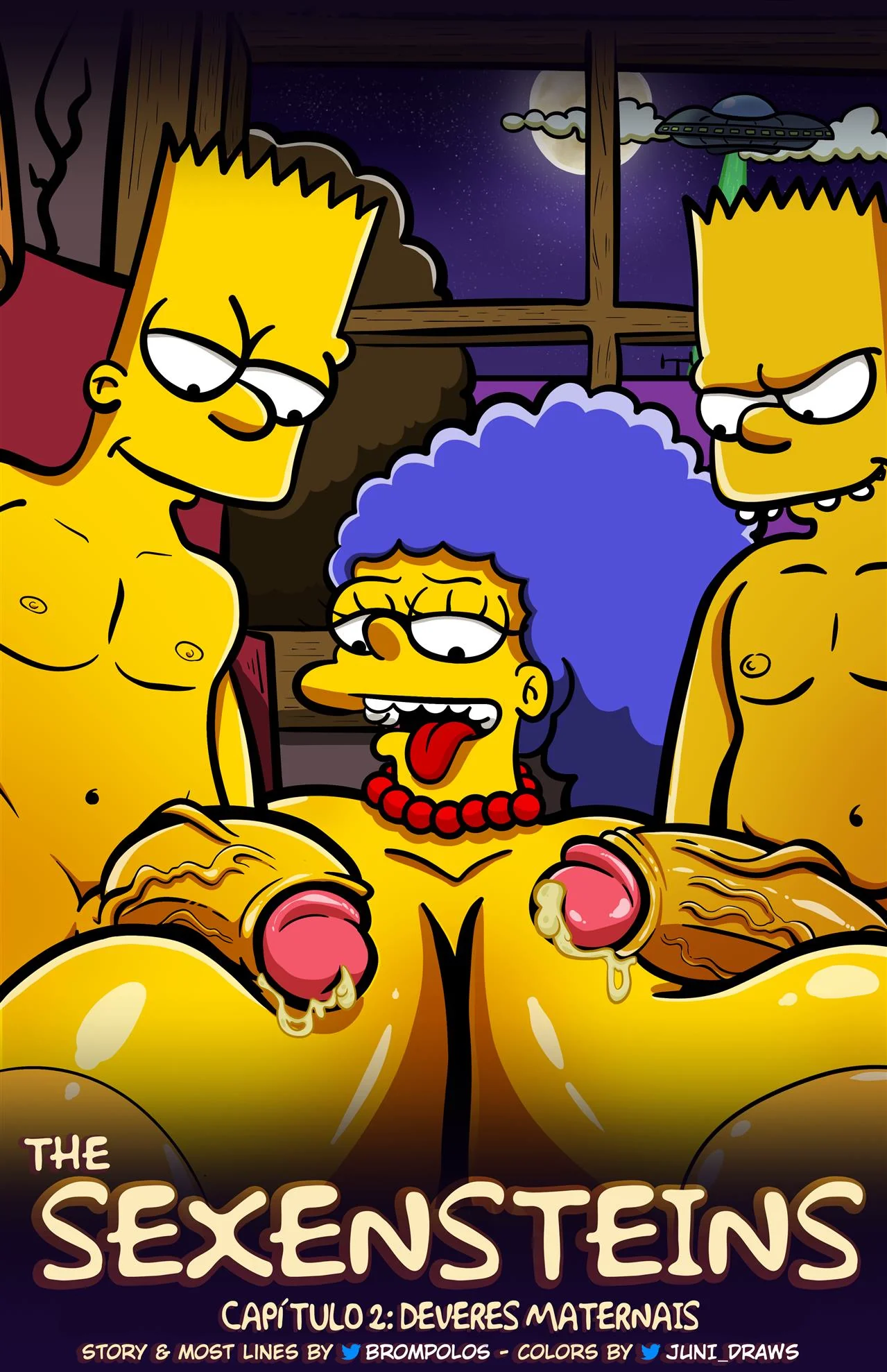 Marge Simpson: Piranha Insatisfeita em Hentai HQ Brasileiro