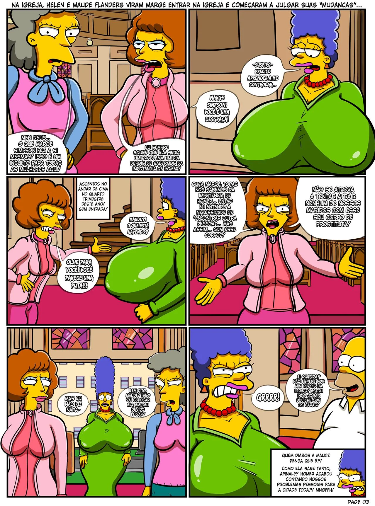 Marge Simpson: Piranha Insatisfeita em Hentai HQ Brasileiro Marge Simpson: Piranha Insatisfeita em Hentai HQ Brasileiro