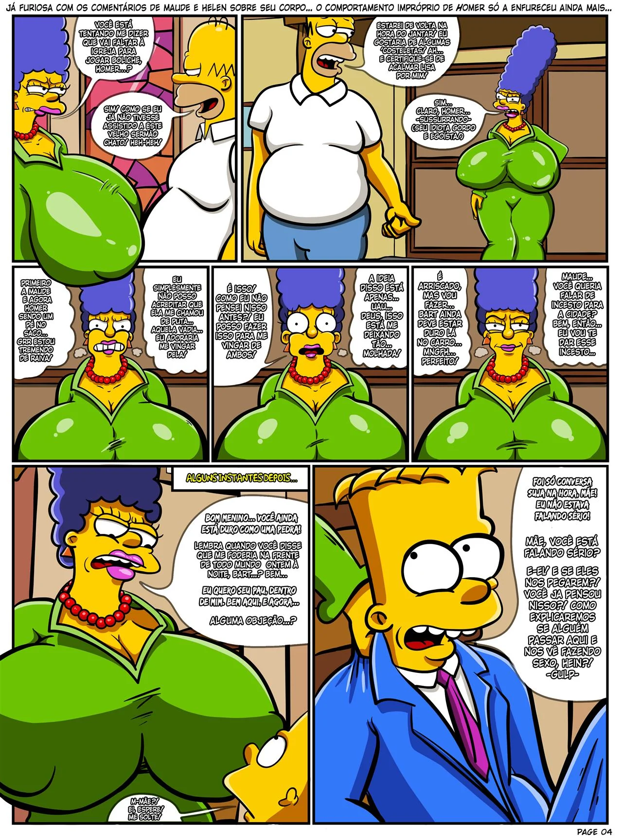 Marge Simpson: Piranha Insatisfeita em Hentai HQ Brasileiro Marge Simpson: Piranha Insatisfeita em Hentai HQ Brasileiro