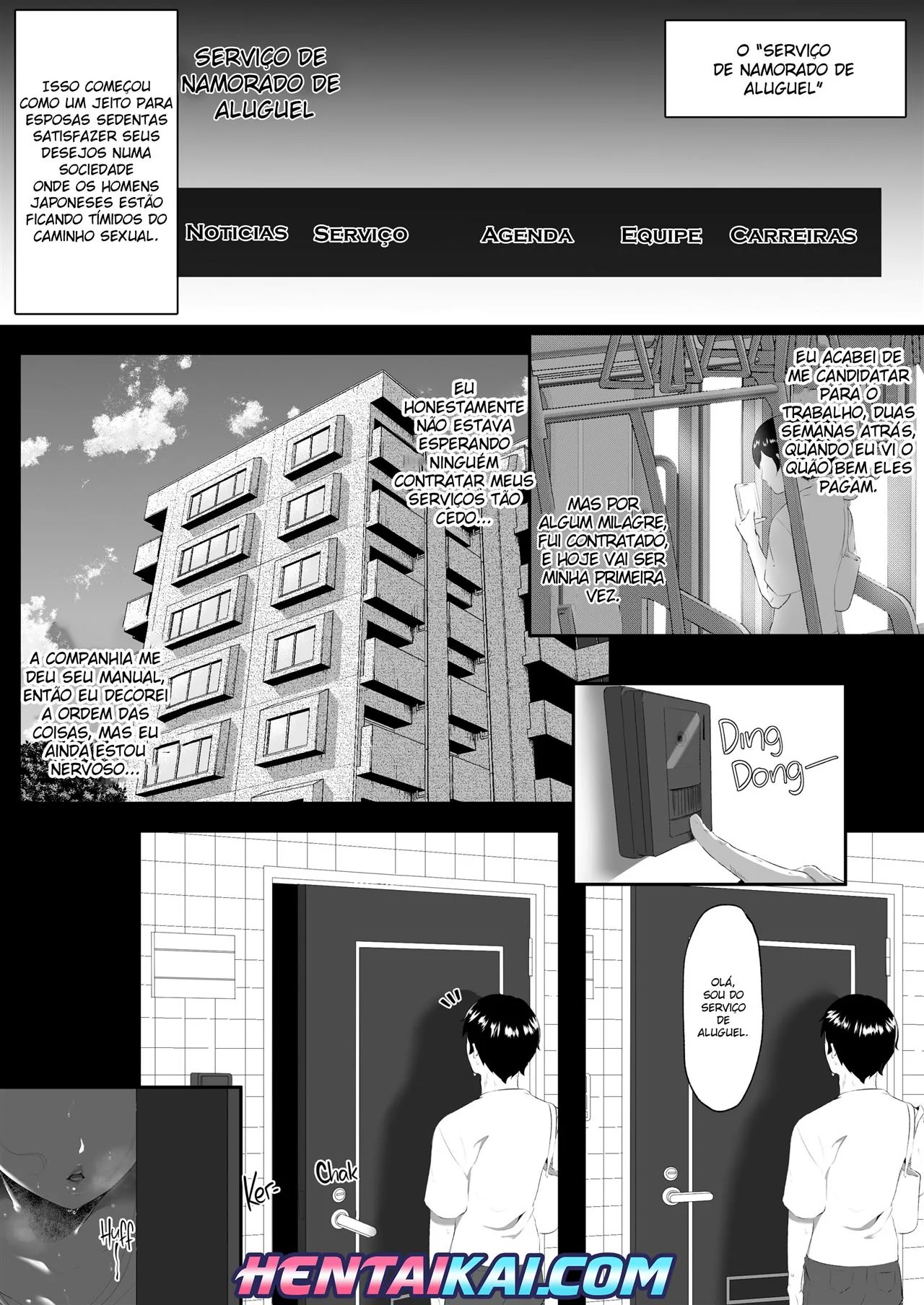 Maridos Ausentes: O Aplicativo da Sacanagem - Hentai HQ Brasileiro