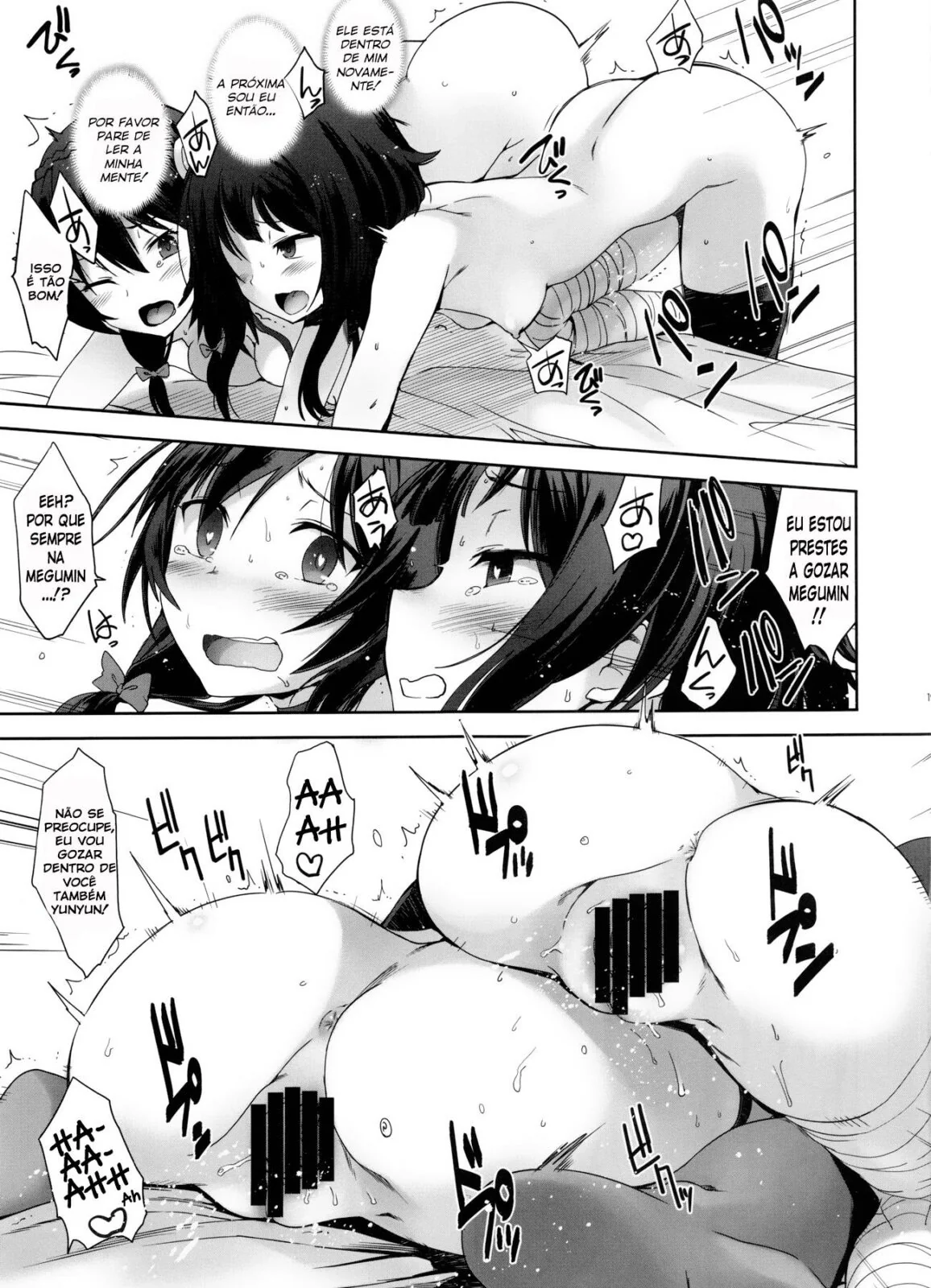 Megumin de KonoSubarashii sendo arrombada pelo Kazuma em Hentai HQ Megumin de KonoSubarashii sendo arrombada pelo Kazuma em Hentai HQ