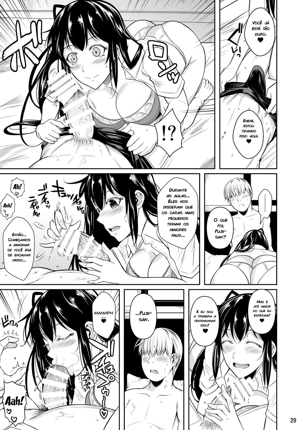 Meiko, a Dona de Casa Piranha, se Encontra com um Novinho Charminho na Padaria - Em Hentai HQ Brasileiro