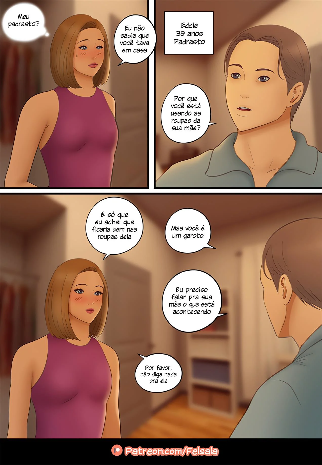 Melo Crossdresser: Desejos Proibidos em Hentai Gay HQ Brasileiro