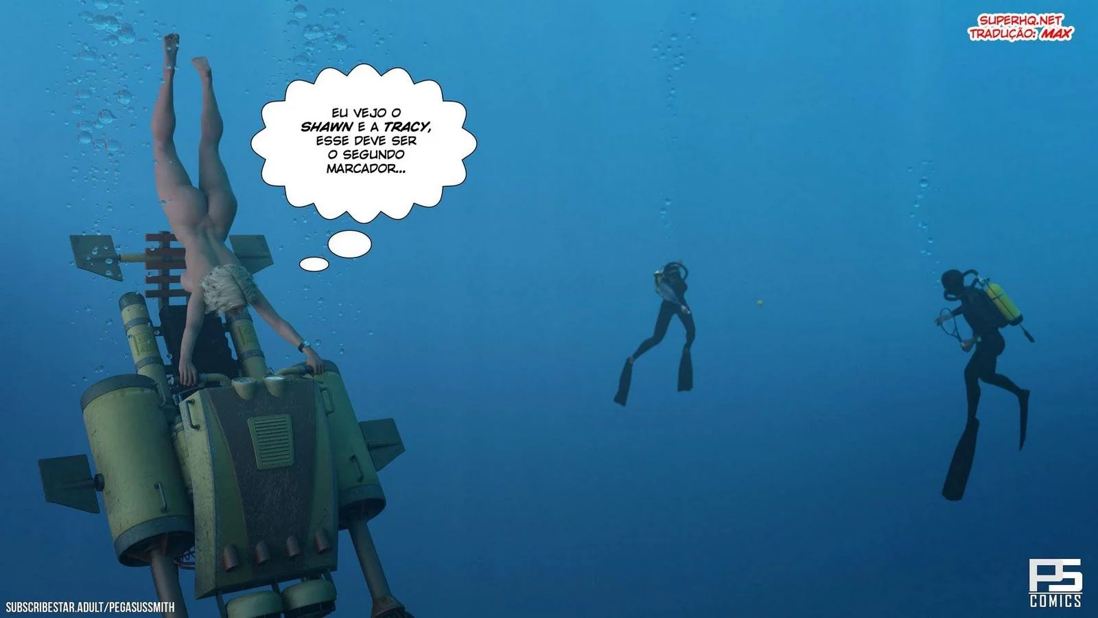 Mergulho Sem Roupa: A Excitação de Sandy em Hentai HQ Brasileiro Mergulho Sem Roupa: A Excitação de Sandy em Hentai HQ Brasileiro