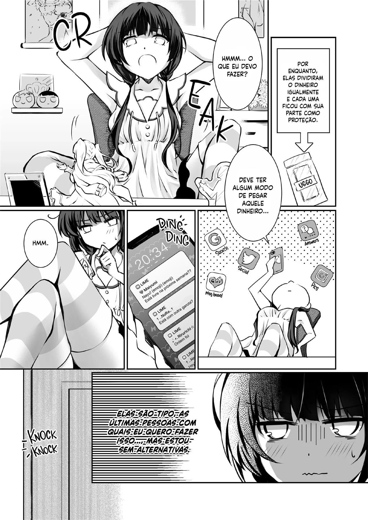 Mesada da Piranha Safada - Nayu e a Piroca da Discórdia em Hentai HQ Brasileiro