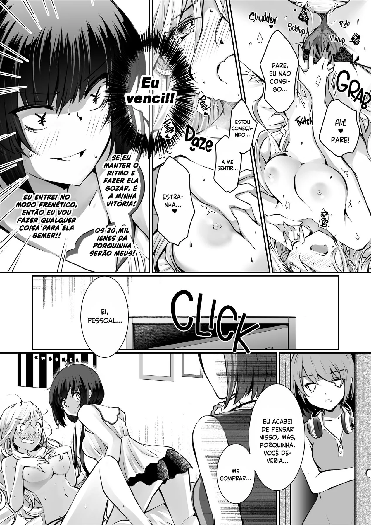 Mesada da Piranha Safada - Nayu e a Piroca da Discórdia em Hentai HQ Brasileiro