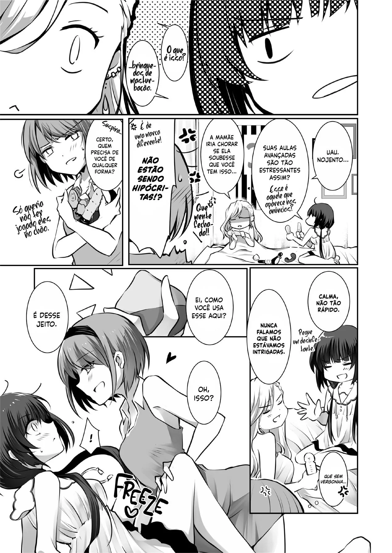 Mesada da Piranha Safada - Nayu e a Piroca da Discórdia em Hentai HQ Brasileiro