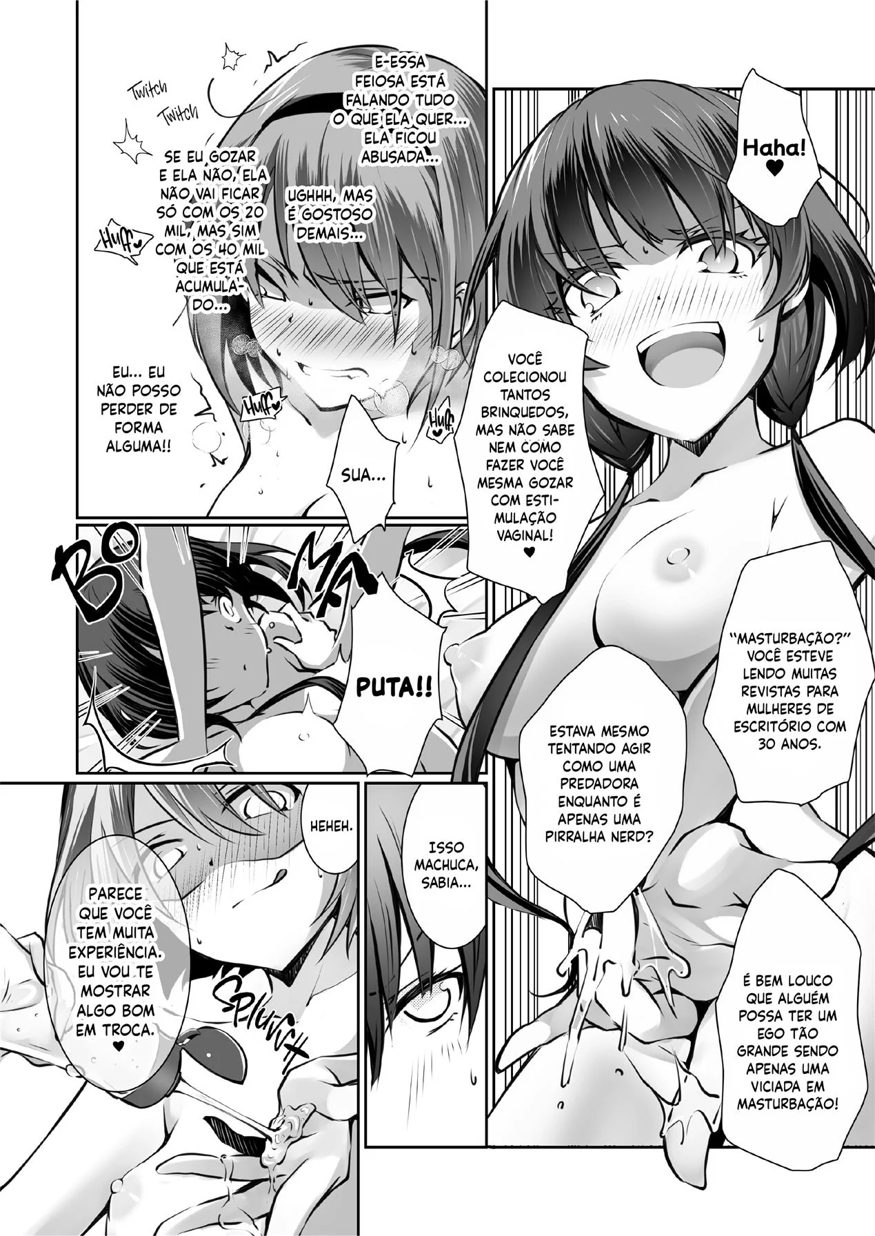 Mesada da Piranha Safada - Nayu e a Piroca da Discórdia em Hentai HQ Brasileiro