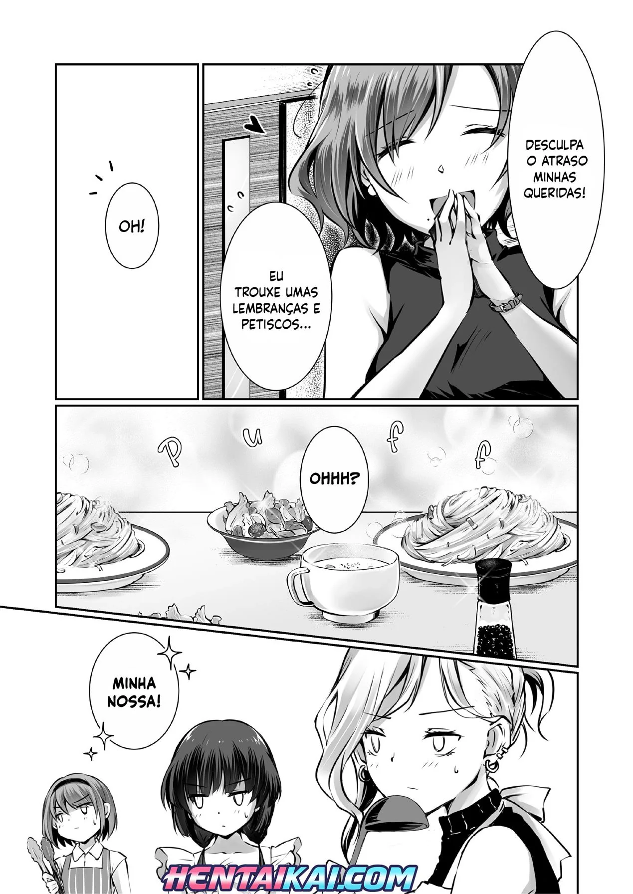 Mesada da Piranha Safada - Nayu e a Piroca da Discórdia em Hentai HQ Brasileiro