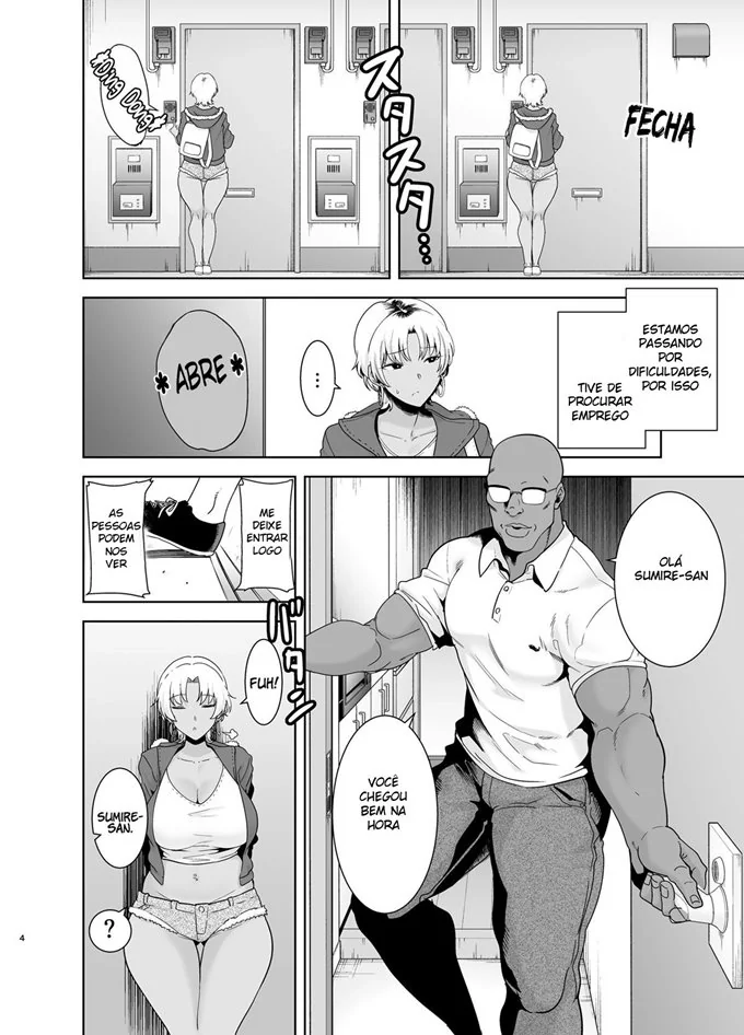 Método Selvagem 2: Loira Casada Safada Fode por Dinheiro no Supermercado em Manga Hentai