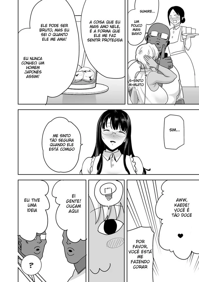 Método Selvagem 3: Troca de Namoradas Negras: Uma Aventura de Pura Sacanagem em Hentai Brasileiro