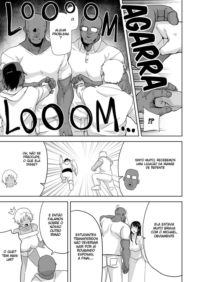 Método Selvagem 3: Troca de Namoradas Negras: Uma Aventura de Pura Sacanagem em Hentai Brasileiro