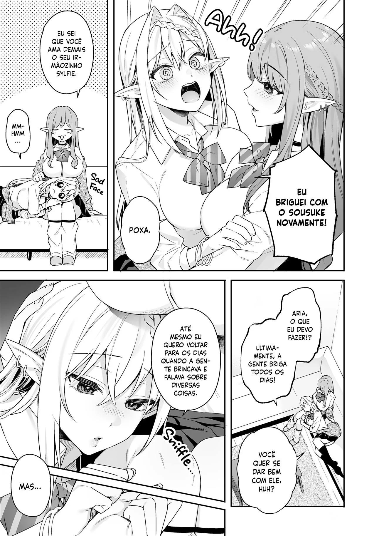 Minagi: A Jornada da Piranha Sedenta por Pica em Hentai HQ Brasileiro