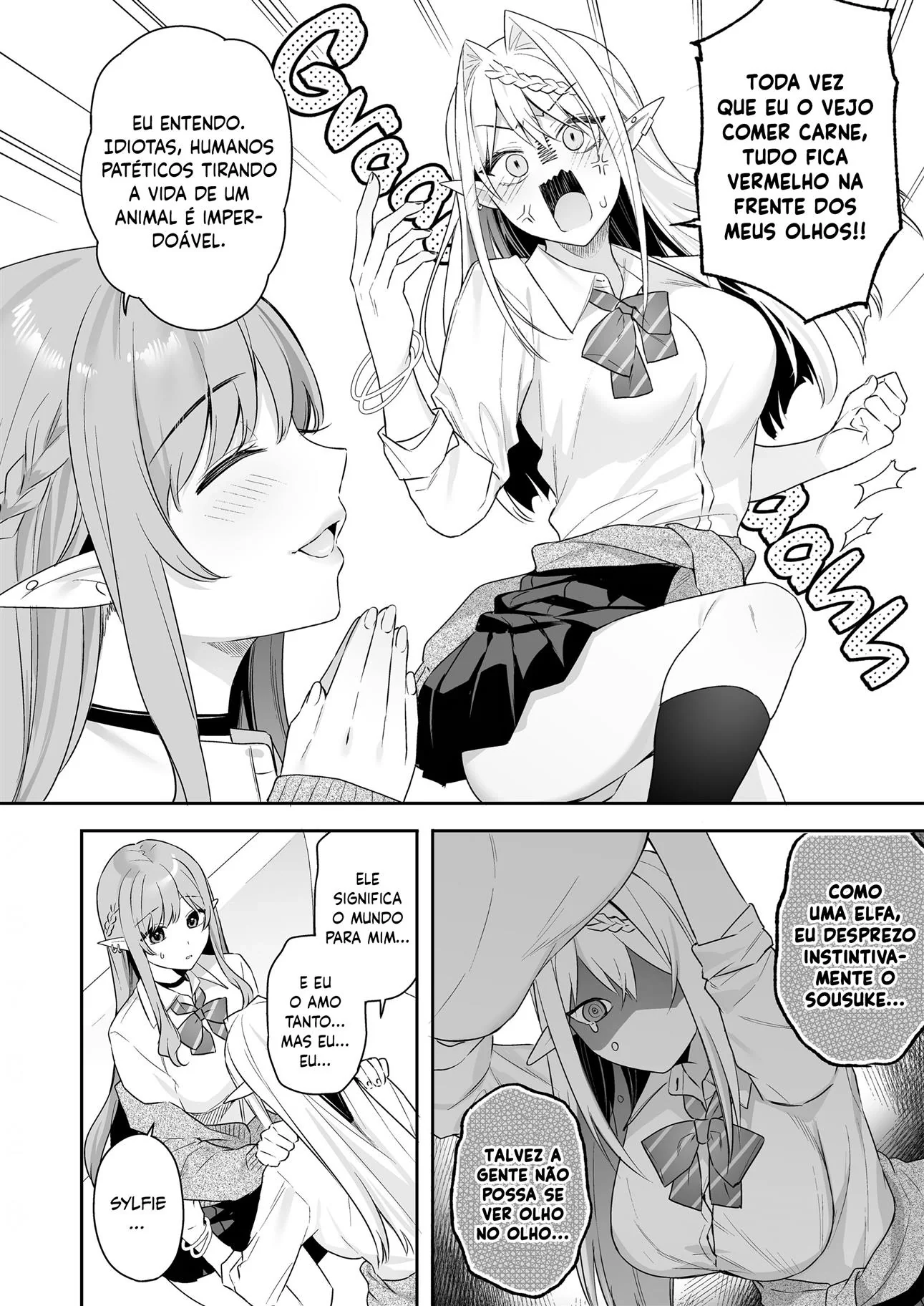 Minagi: A Jornada da Piranha Sedenta por Pica em Hentai HQ Brasileiro